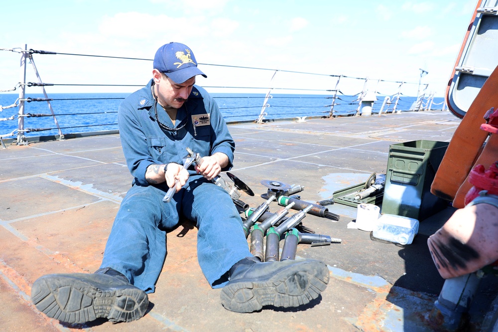 USS Gravely Routine Operations