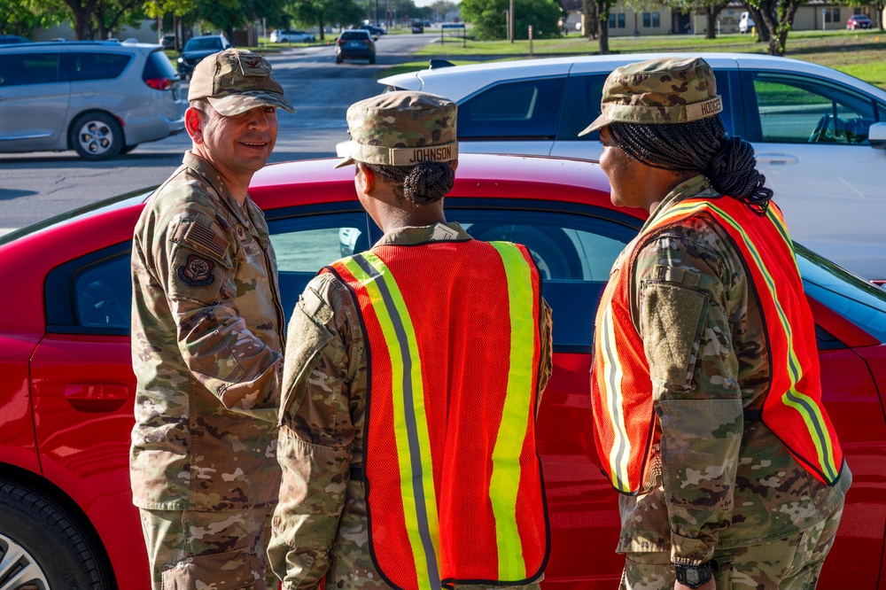 62d AW Leadership and Team McChord NCOs Visit JBSA