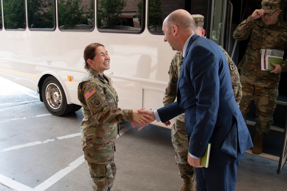 Acting Assistant Secretary of Defense for Health Affairs visits BAMC