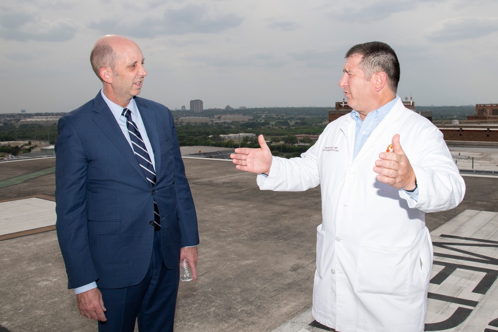 Acting Assistant Secretary of Defense for Health Affairs visits BAMC