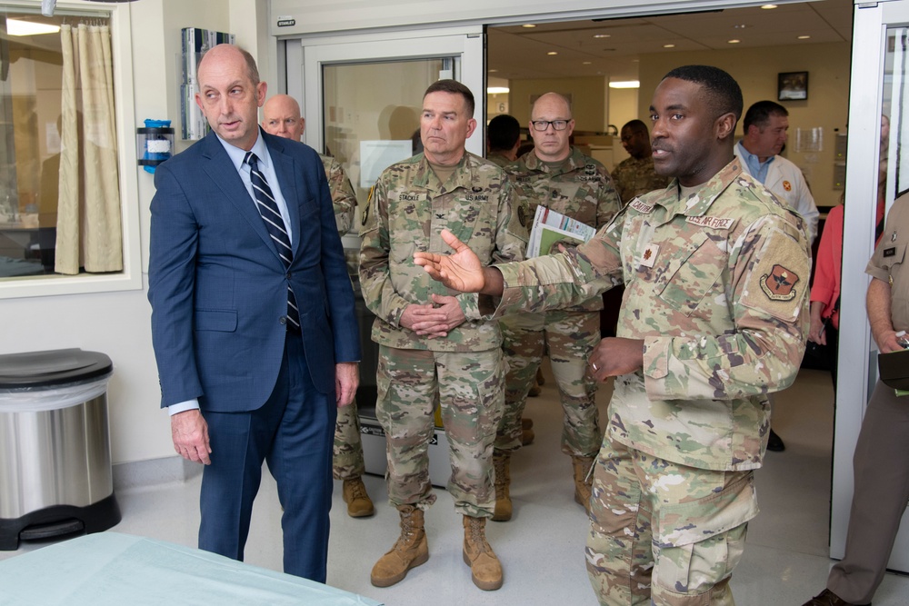 Acting Assistant Secretary of Defense for Health Affairs visits BAMC