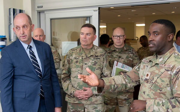 Acting Assistant Secretary of Defense for Health Affairs visits BAMC