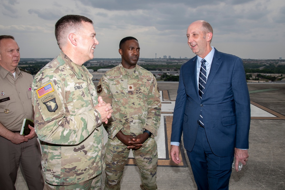 Acting Assistant Secretary of Defense for Health Affairs visits BAMC