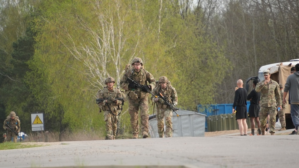 Day 5 of Bulldog Brigades E2B Testing (12 mile ruck/Graduation) April 18th 2025