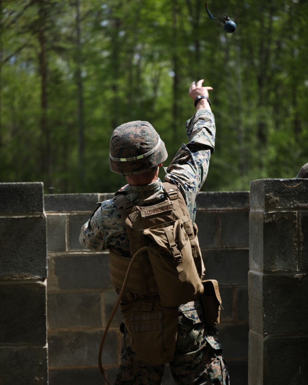 Bravo Co. Grenade Training