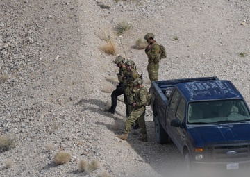 JTACs control A-10 Thunderbolt IIs at the NTTR