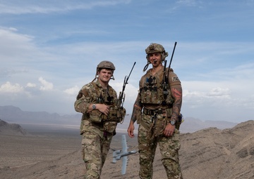 JTACs control A-10 Thunderbolt IIs at the NTTR