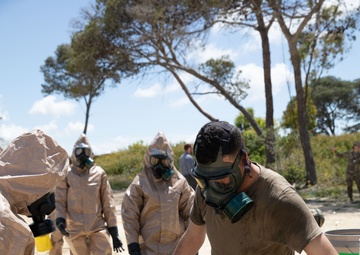 US, Tunisian Forces conduct chemical, biological, radiological, and nuclear (CBRN) training at African Lion 2025
