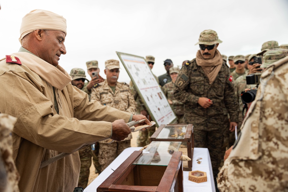 Tunisian soldiers lead desert survival training during African Lion 2025