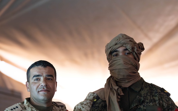 Tunisian soldiers lead desert survival training during African Lion 2025