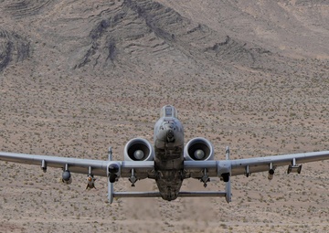 JTACs control A-10 Thunderbolt IIs at the NTTR