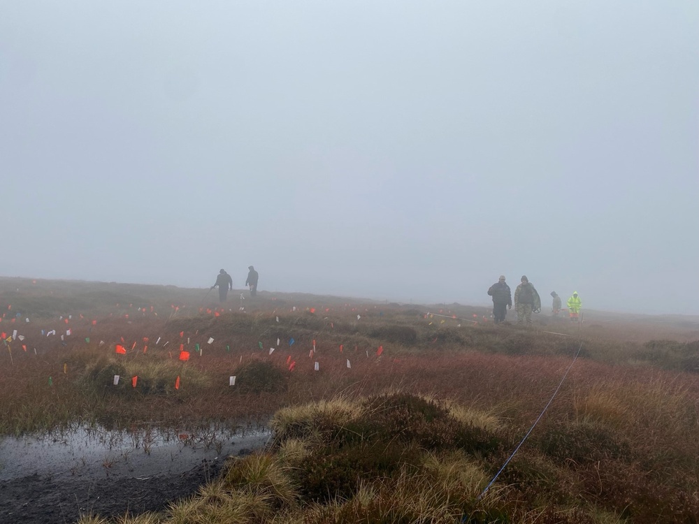 Defense POW/MIA Accounting Agency Partner Surveys WWII Era Crash Sites in England