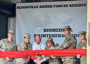 807th TMC Medical Maintenance Facility Opens in Texas