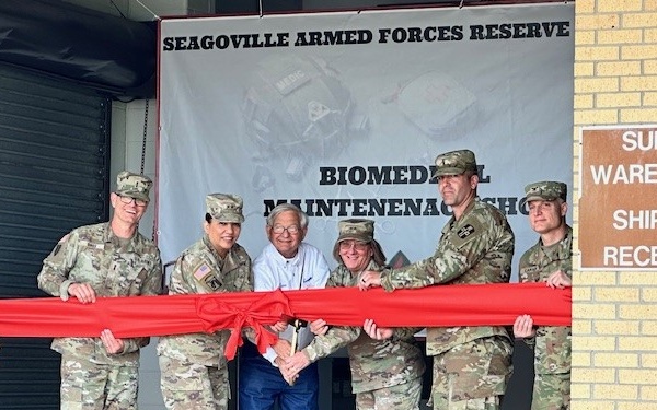 807th TMC Medical Maintenance Facility Opens in Texas