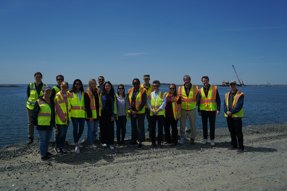 Congressional Stakeholders See Firsthand How Dredged Material Creates Wildlife Habitat