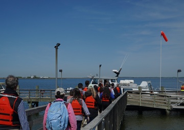 Congressional Stakeholders See Firsthand How Dredged Material Creates Wildlife Habitat
