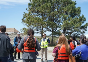 Congressional Stakeholders See Firsthand How Dredged Material Creates Wildlife Habitat