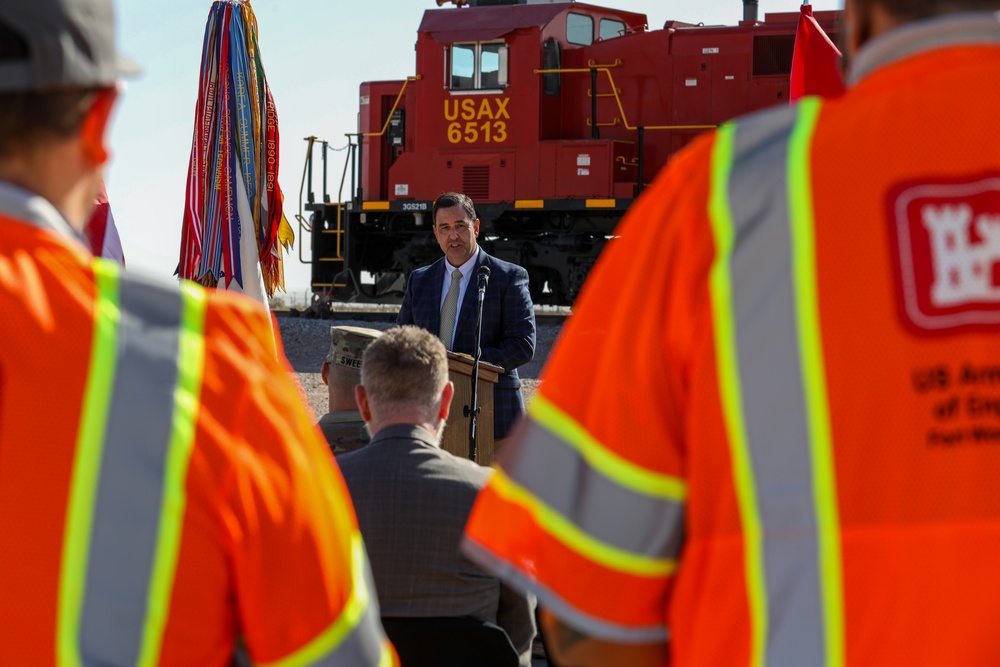 Fort Bliss Breaks Ground on $100M Railhead Expansion to Boost Deployment Readiness