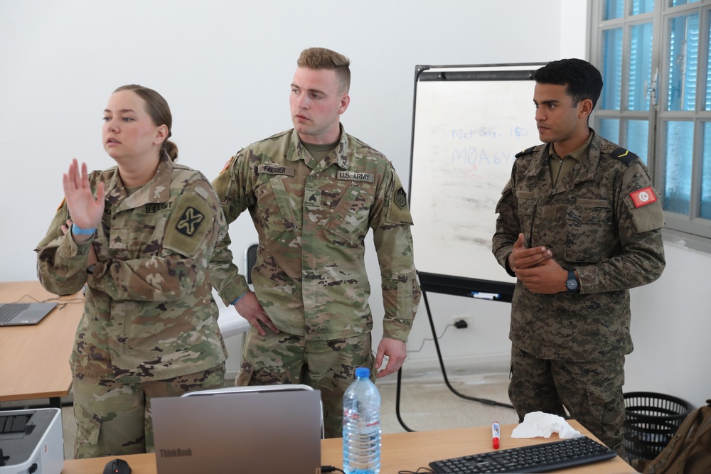 US, Tunisia conduct joint intelligence training at African Lion 2025