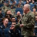 MCPON James Honea visits Submarine Force in Norfolk, VA.