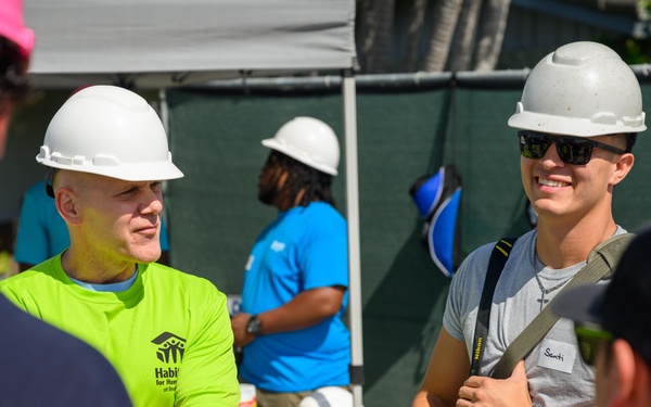 Habitat For Humanity volunteering | FWFL 2025