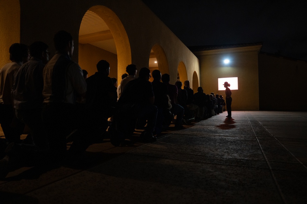 Echo Company Arrives at Marine Corps Recruit Depot San Diego