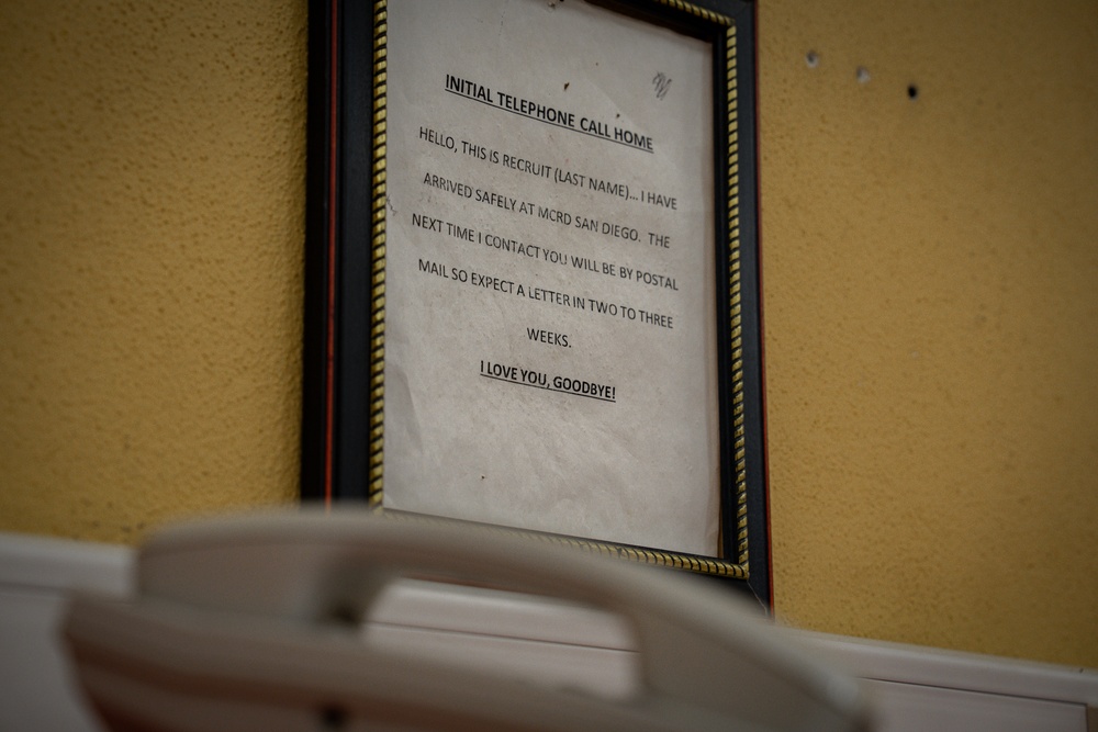 Echo Company Arrives at Marine Corps Recruit Depot San Diego
