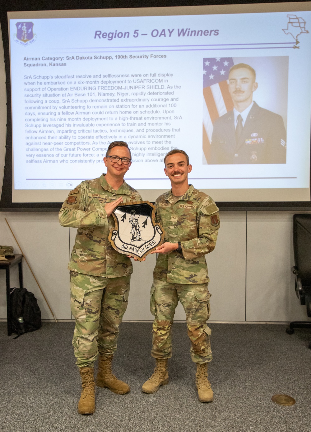 From the Sunflower State to the National Stage: Kansas Airmen Recognized for Excellence