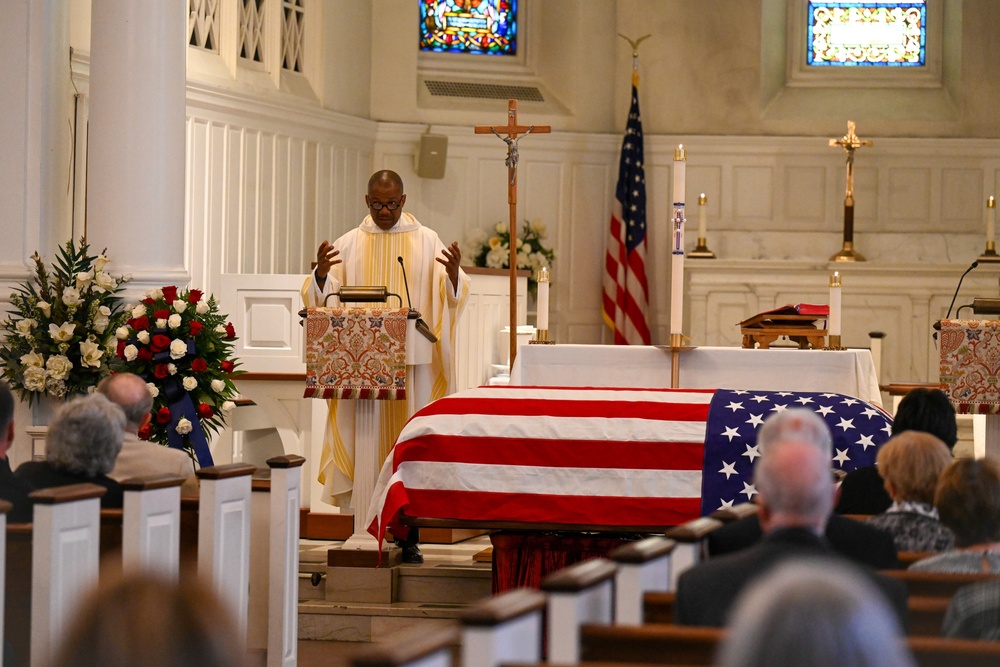 Funeral for U.S. Army Air Forces Staff Sgt. Frank J. Tedone