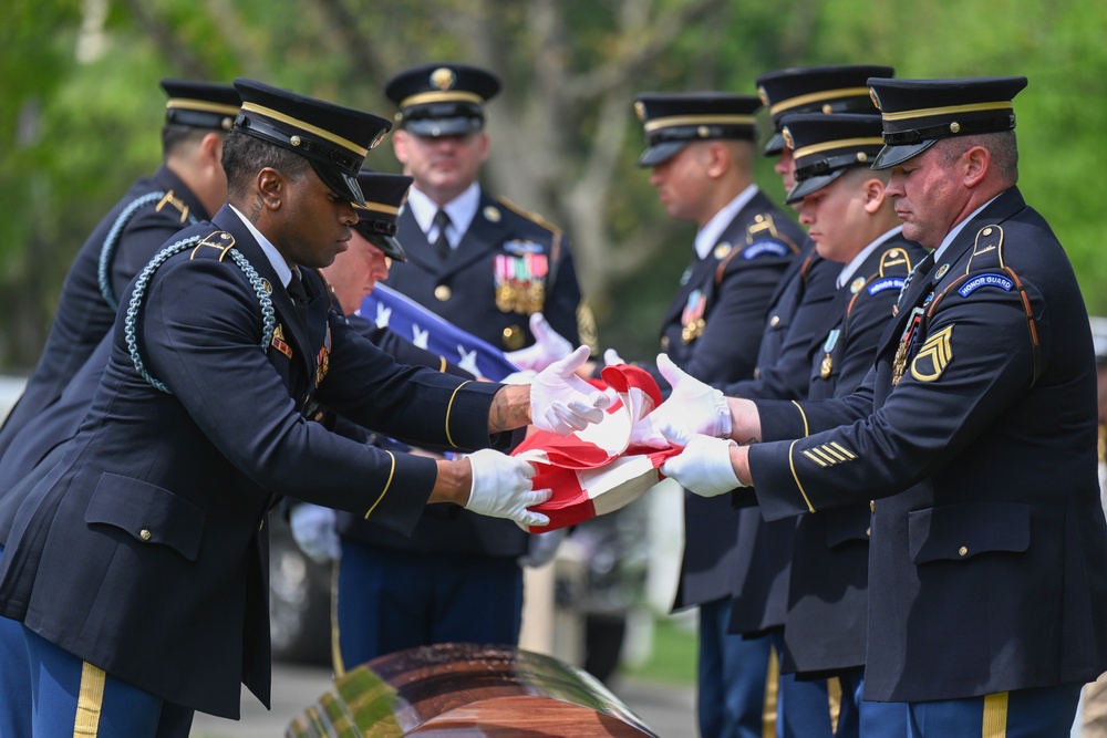 Funeral for U.S. Army Air Forces Staff Sgt. Frank J. Tedone