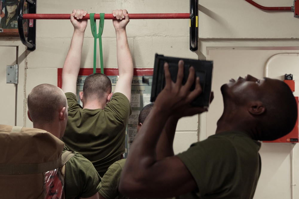 Charlie Company Senior Drill Instructor square away time