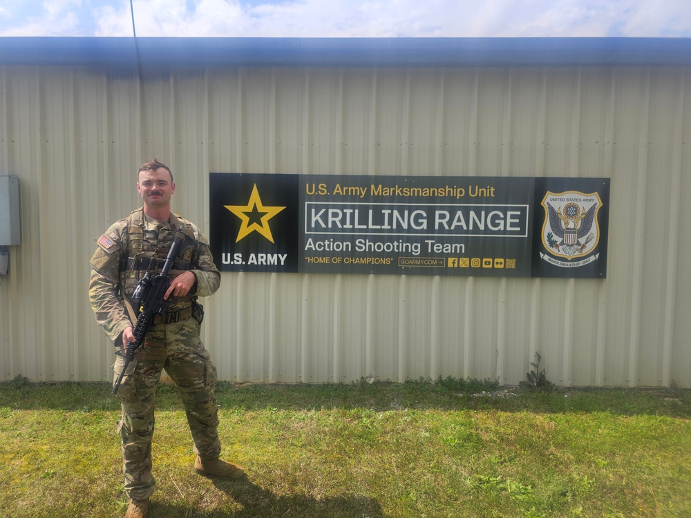 Chemical Corps officer keeps marksmanship team on target at Small Arms Championship