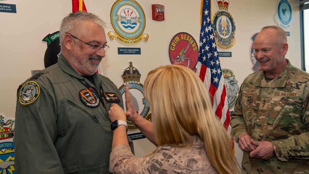 RNAF Lt. Col. Jan-Willem Van Alphen Departs the F-35 JPO