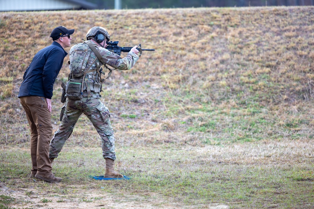 Chemical Corps officer keeps marksmanship team on target at Small Arms Championship