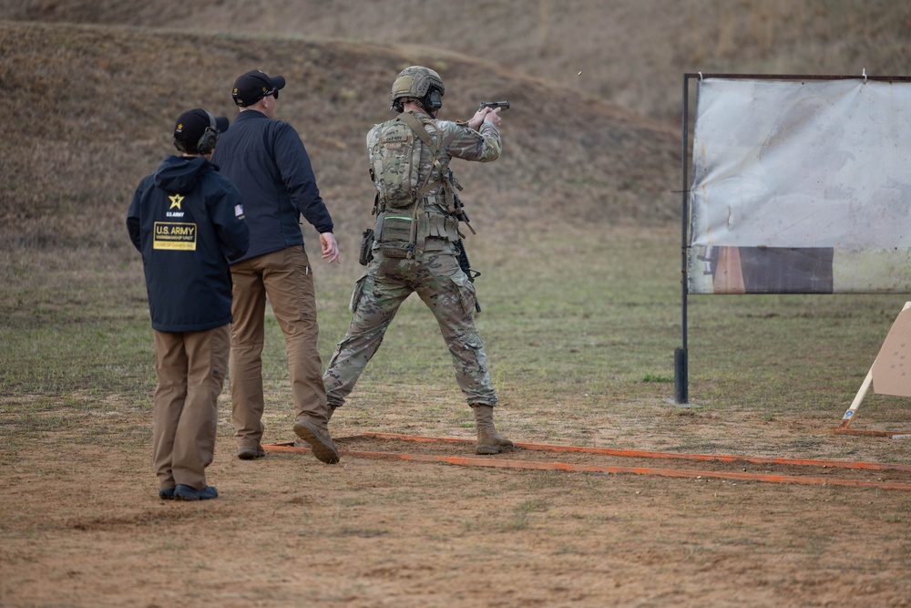 Chemical Corps officer keeps marksmanship team on target at Small Arms Championship
