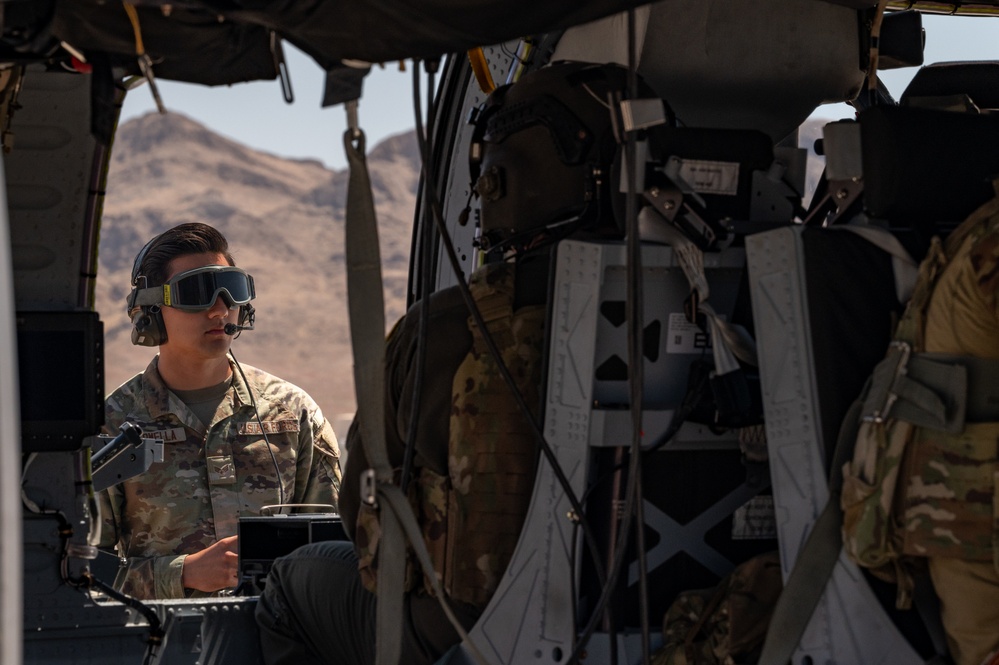 Pararescuemen Participate in Combat Air Demonstration at Aviation Nation 2025