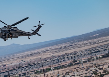 Pararescuemen Participate in Combat Air Demonstration at Aviation Nation 2025