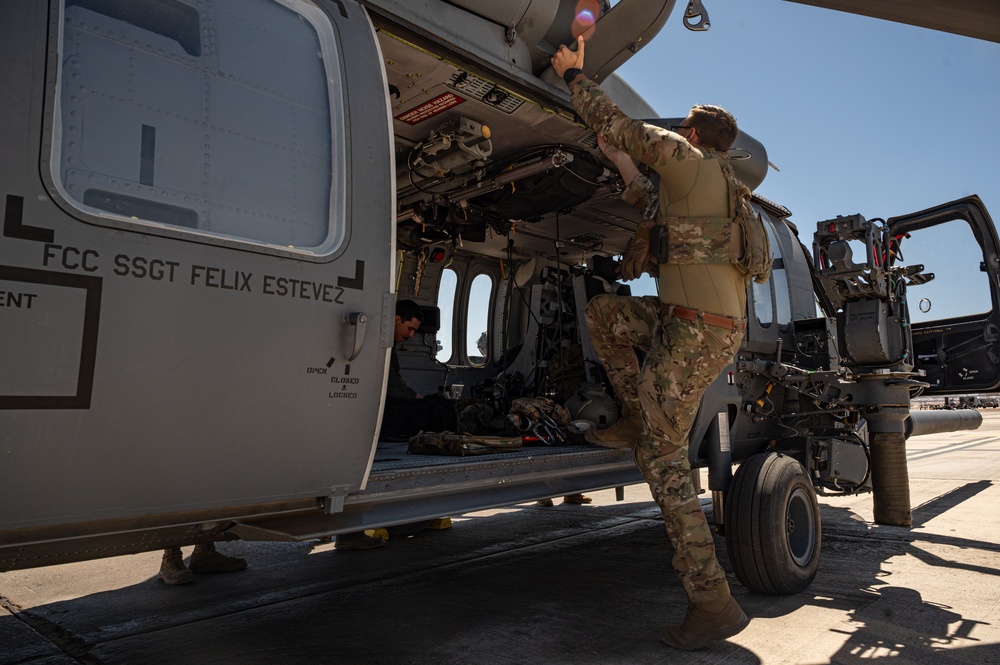 Pararescuemen Participate in Combat Air Demonstration at Aviation Nation 2025