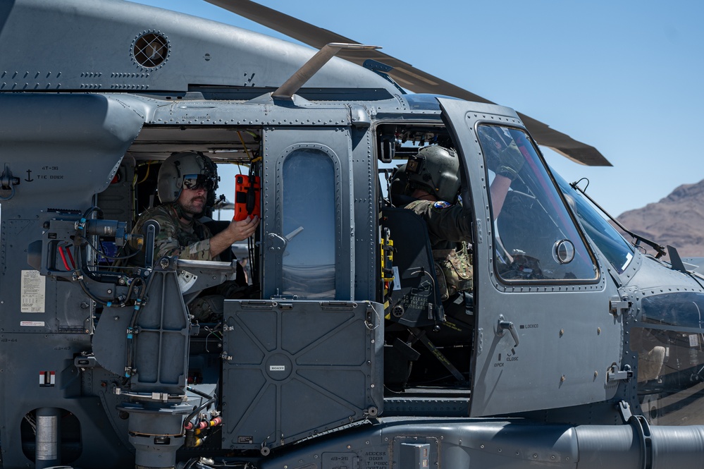 Pararescuemen Participate in Combat Air Demonstration at Aviation Nation 2025