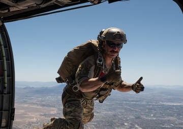 Pararescuemen Participate in Combat Air Demonstration at Aviation Nation 2025