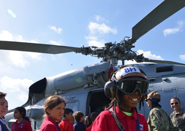 HSM 74 provides guided tours at Fleet Week Fort Lauderdale