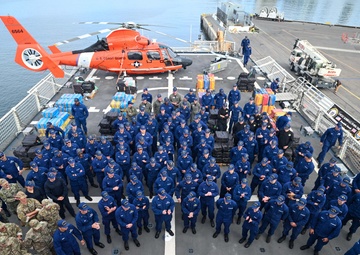 Coast Guard offloads more than $214 million worth of illegal cocaine in San Diego