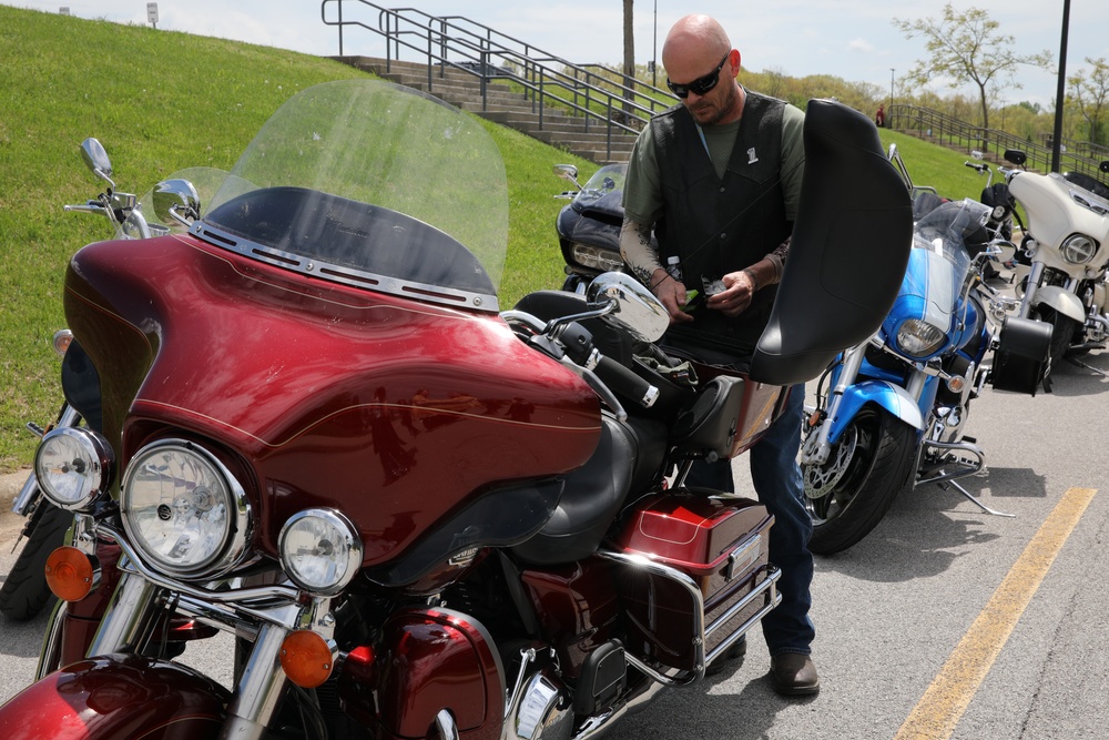 Motorcycle ride from Fort Knox to sexual trauma recovery center highlights sexual assault awareness, prevention