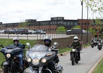 Motorcycle ride from Fort Knox to sexual trauma recovery center highlights sexual assault awareness, prevention