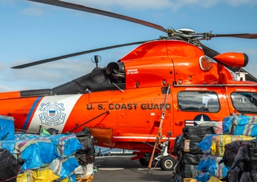 U.S. Coast Guard Cutter Kimball seizes narcotics worth more than $214M