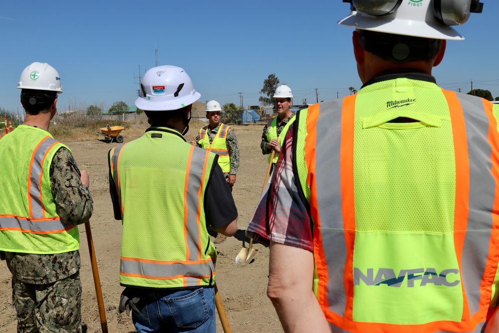 Groundbreaking for New Water Storage Tank at Naval Air Station Lemoore