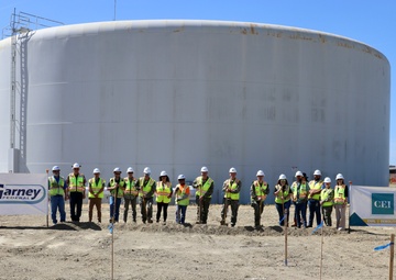 Groundbreaking for New Water Storage Tank at Naval Air Station Lemoore