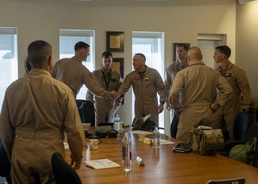 1st, 2nd, 3rd, and 4th MAW CGs visit MAWTS-1 during WTI 2-25