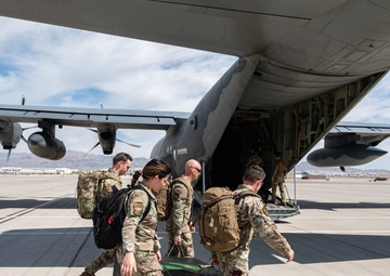 Capt. Joel Gentz Memorial Sent from Nellis AFB to Kirtland AFB
