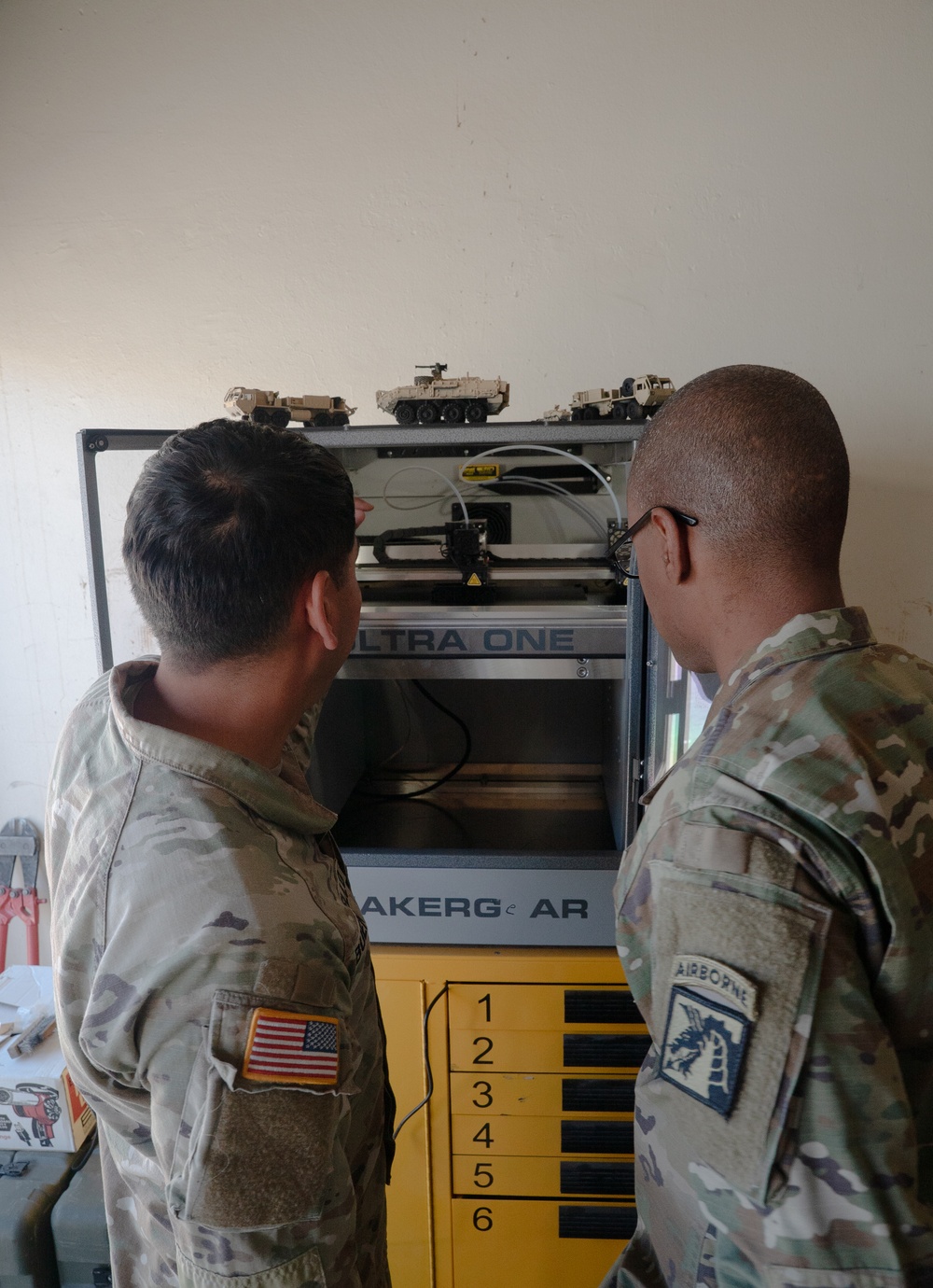 264th Combat Sustainment Support Battalion uses 3D printing to help with southern border mission